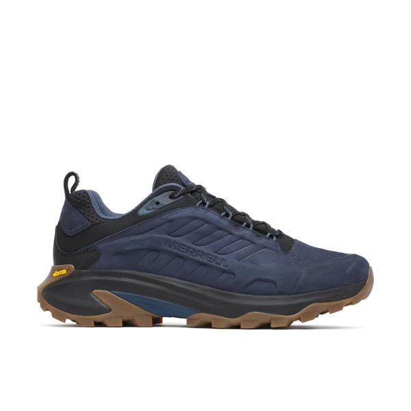 Moab Speed 2 Leather Waterproof, Navy, dynamic