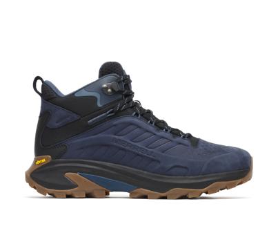 Merrell Moab Speed 2 Leather Mid Waterproof, Navy