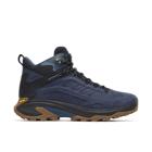 Moab Speed 2 Leather Mid Waterproof, Navy, dynamic 1