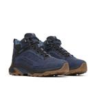 Moab Speed 2 Leather Mid Waterproof, Navy, dynamic 2