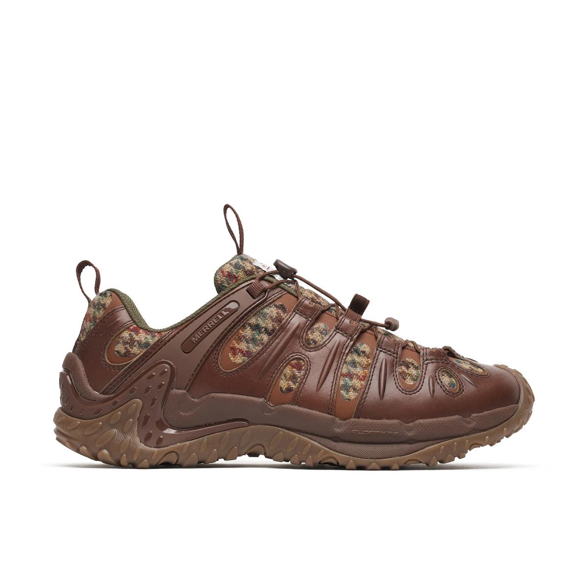 Cham Redux X Harris Tweed, Dark Walnut, dynamic 1
