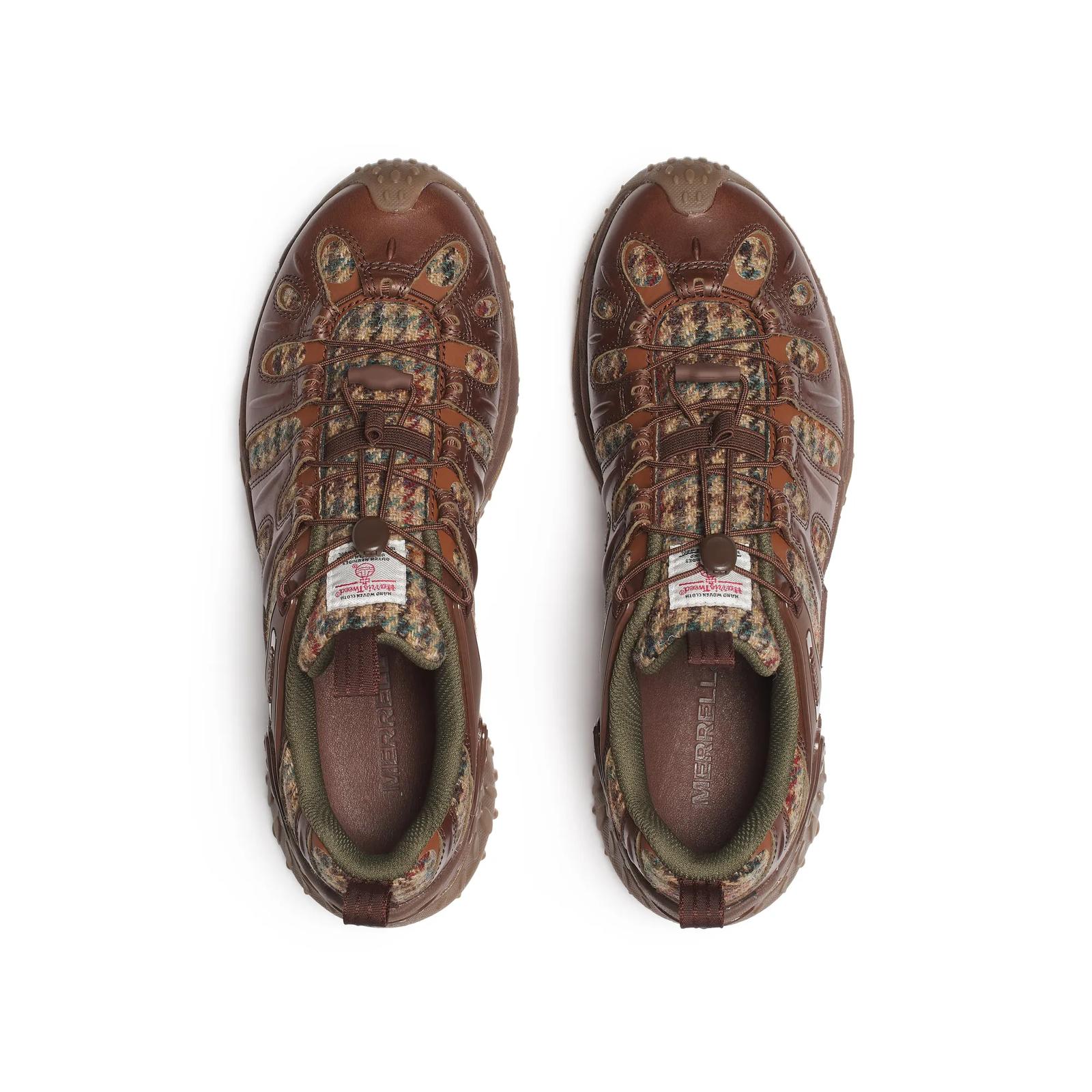 Кроссовки Merrell Cham Redux X Harris Tweed, цвет: Тёмный орех — фото 3
