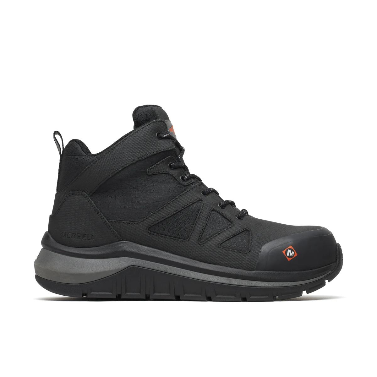 Fullbench Speed Mid Carbon Fiber Work Boot, Black, dynamic 1