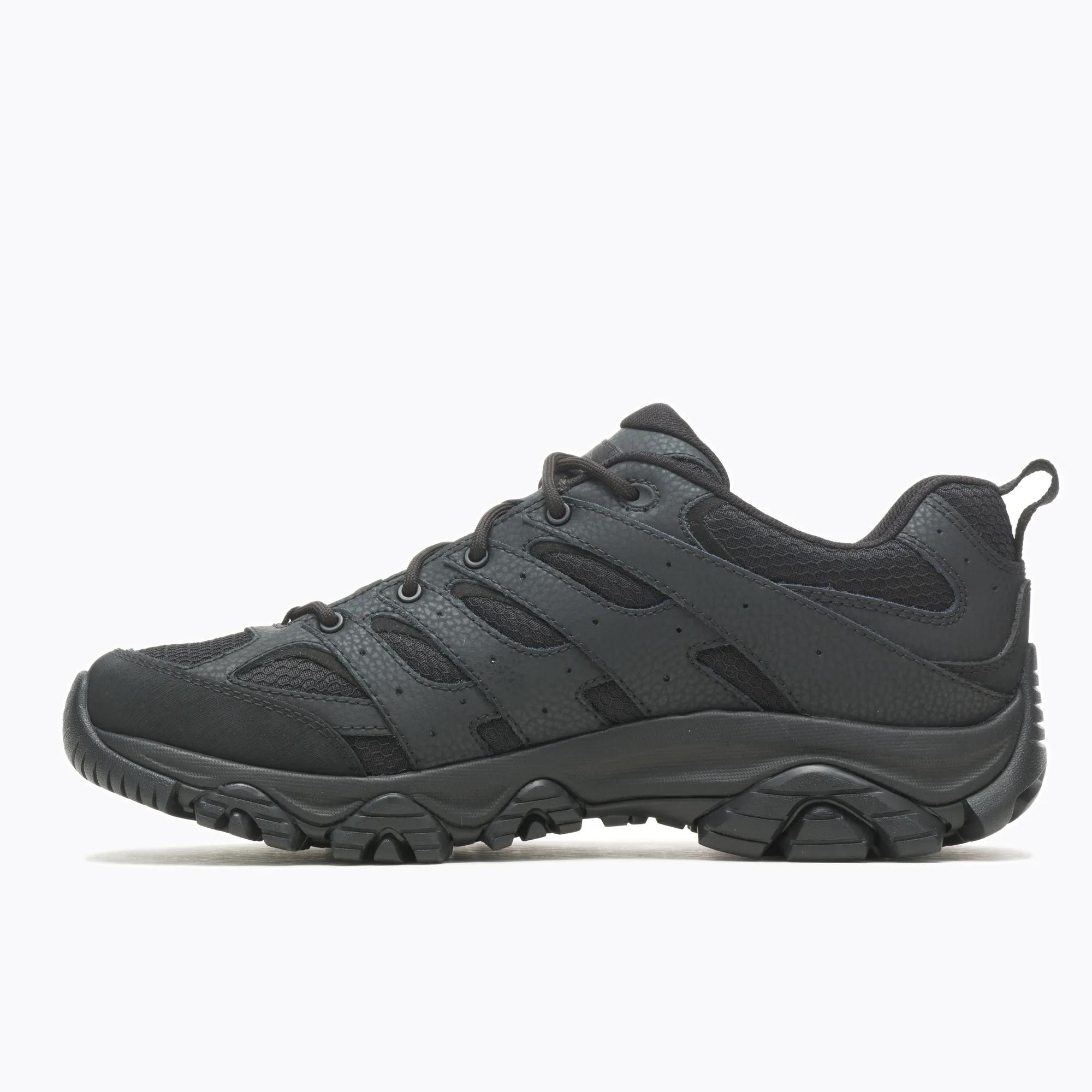 Moab 3 Tactical Shoe Wide Width, Black, dynamic 4