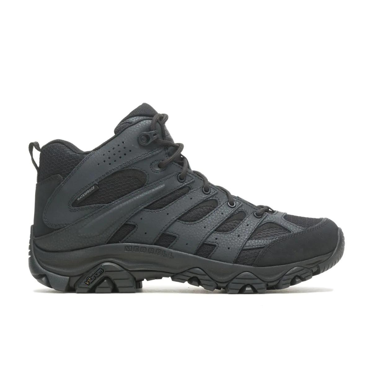 Moab 3 Mid Tactical Waterproof Wide Width, Black, dynamic 1