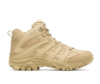 Merrell Moab 3 Mid Tactical Waterproof Wide Width, Dark Coyote