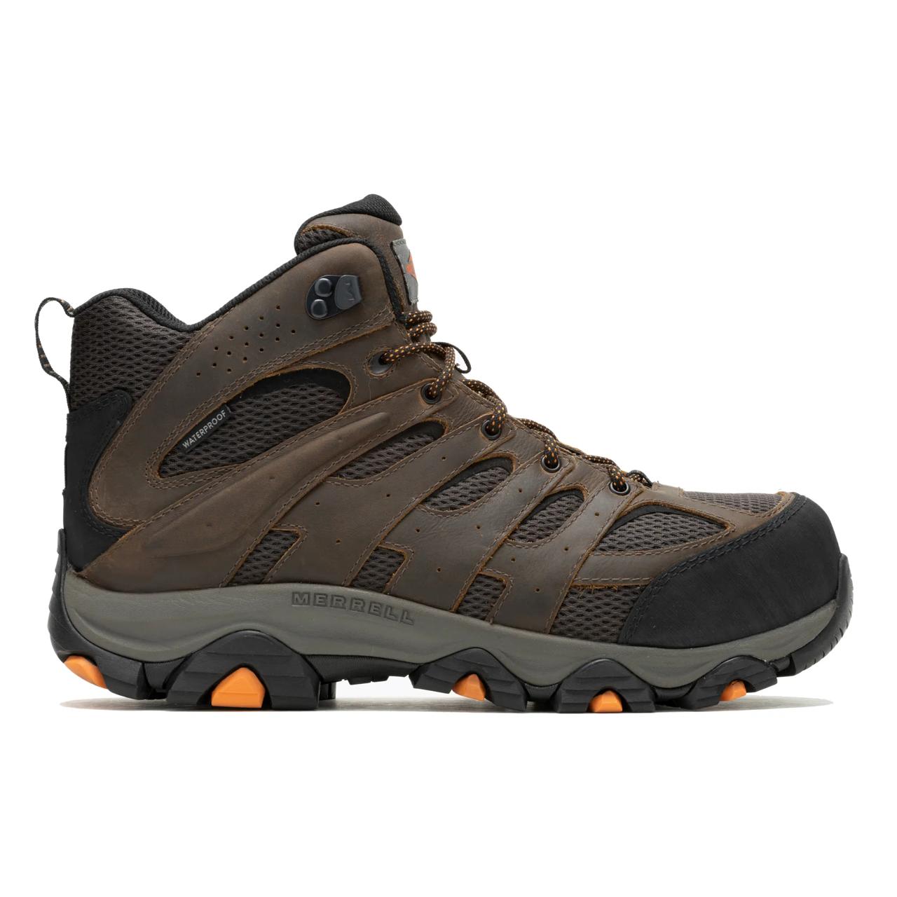 Men - Moab Vertex 2 Mid Waterproof Carbon Fiber CSA Work Boot Wide