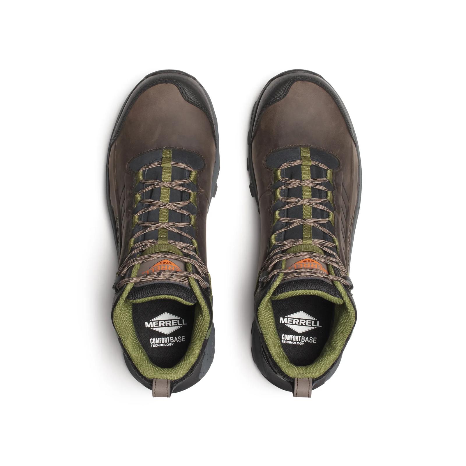 Men's Moab Speed 2 Mid Waterproof Carbon Fiber Work Boot Wide Width