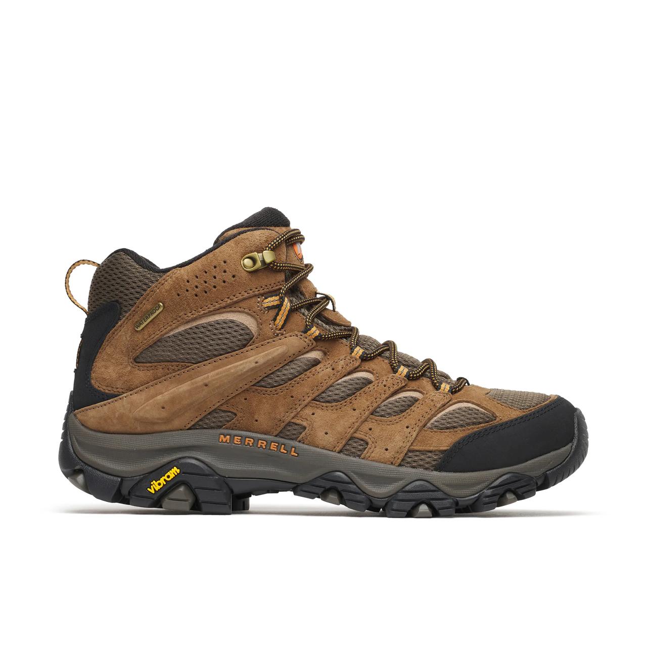 Men - Moab 3 Mid Waterproof Wide Width - Boots | Merrell