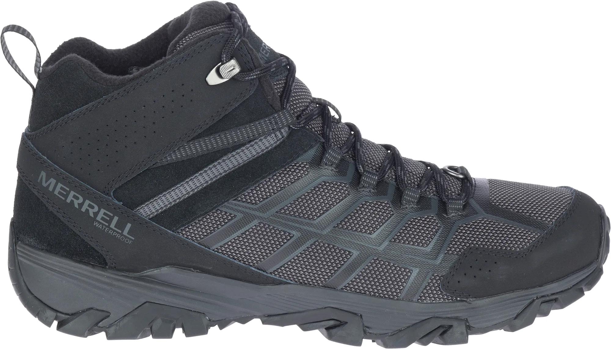 Merrell - Moab Fst 3 Thermo Mid Waterproof In Black Size 7.5 M