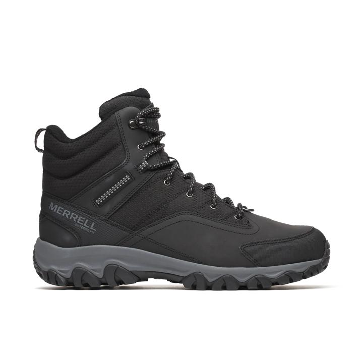 Thermo Akita Mid Waterproof, Black, dynamic