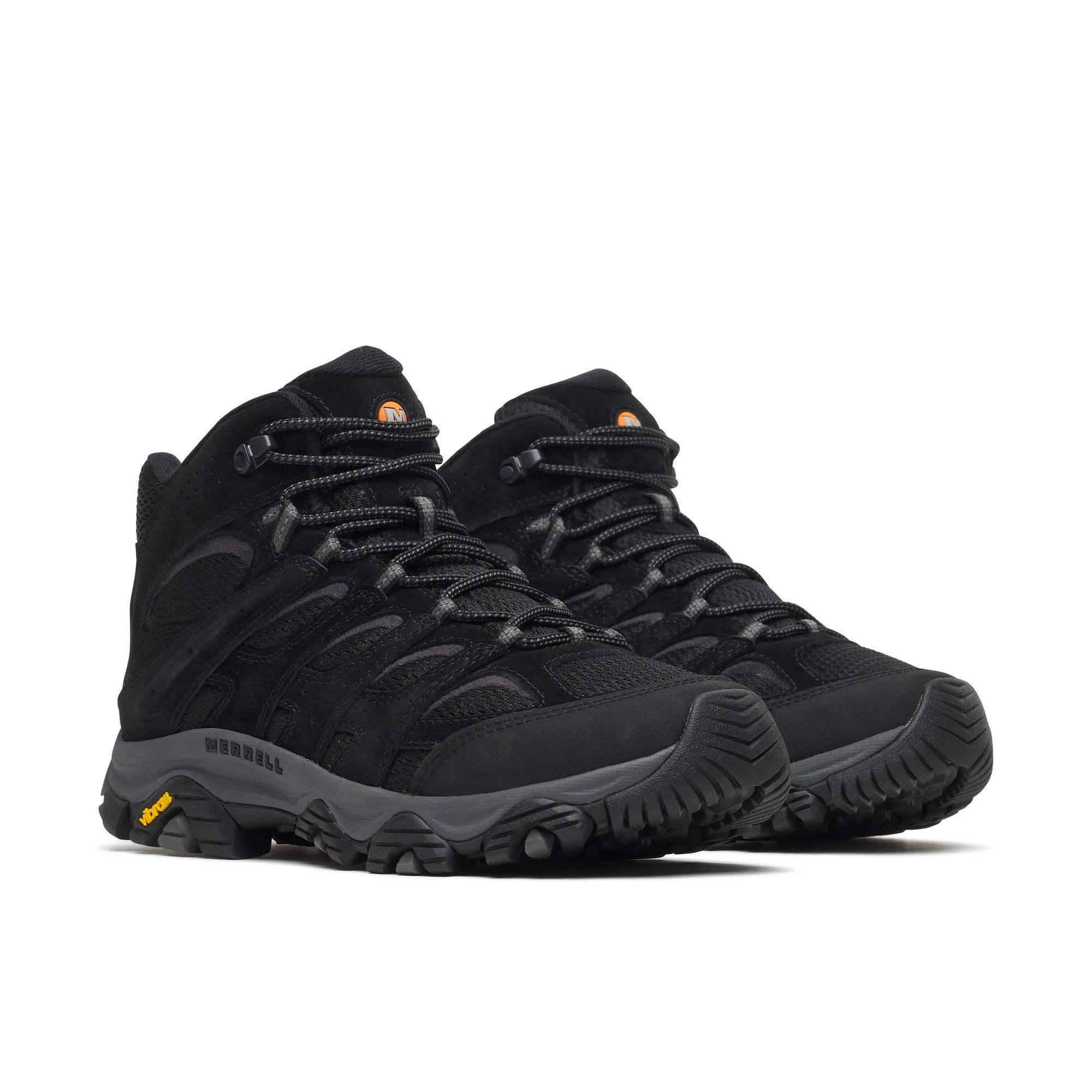 Moab 3 Mid Wide Width, Black Night, dynamic 2