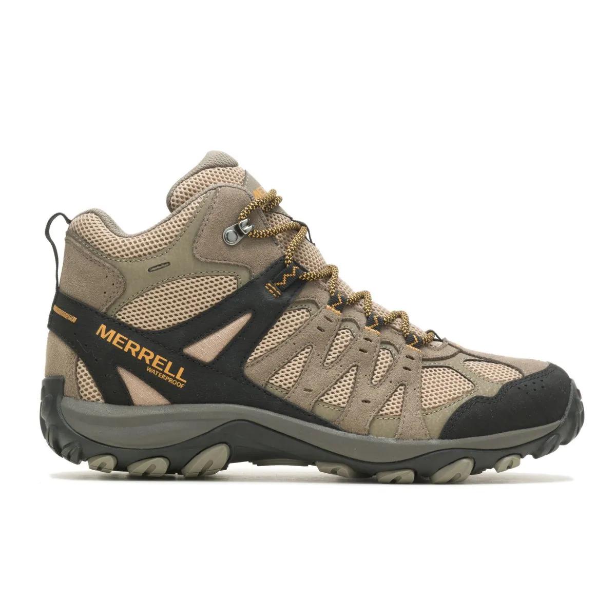 Merrell Accentor Mid Waterproof Hiking Boots Mens 8.5 Brown Leather Trail Shoes Merrell Accentor 3 Hiking Boot - Men main image 3