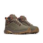 Moab Speed 2 Leather Mid Waterproof, Olive, dynamic 2
