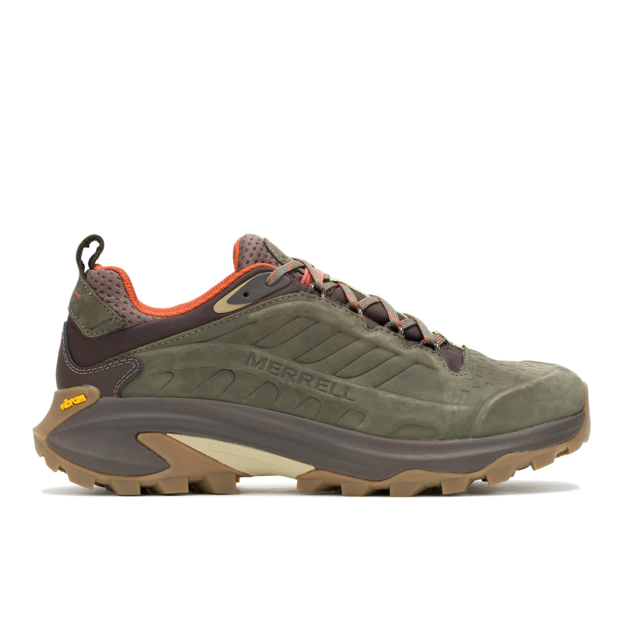 Merrell - Moab Speed 2 Leather Waterproof In Green Size 6.5 M