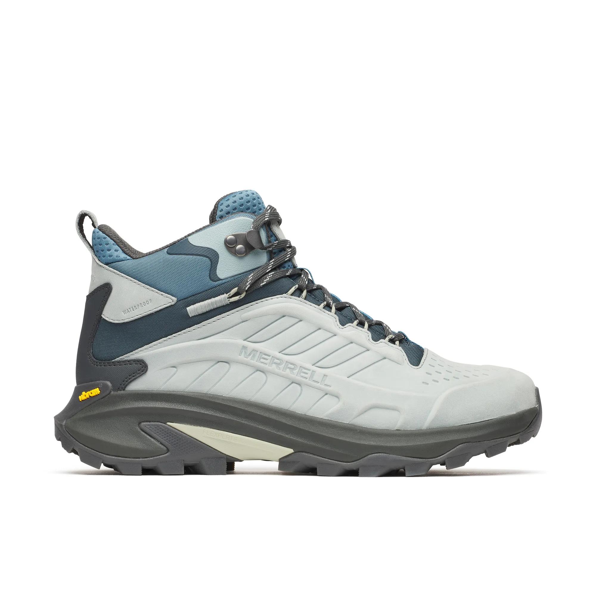 Merrell - Moab Speed 2 Leather Mid Waterproof In Grey Size 10.5 M