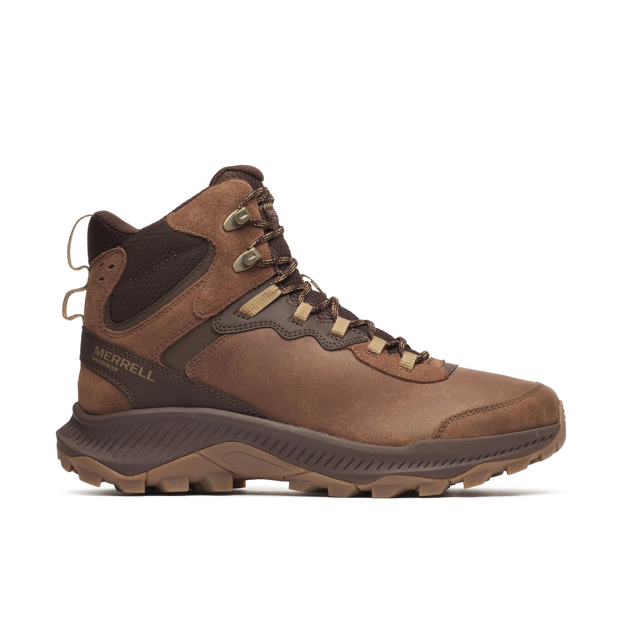 Merrell | Men's Speed Strike 2 LTR Thermo Mid Waterproof Boots, Mole, Size 9