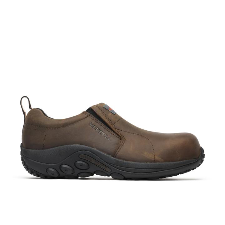 Jungle Moc Leather Comp Toe Work Shoe, Espresso, dynamic