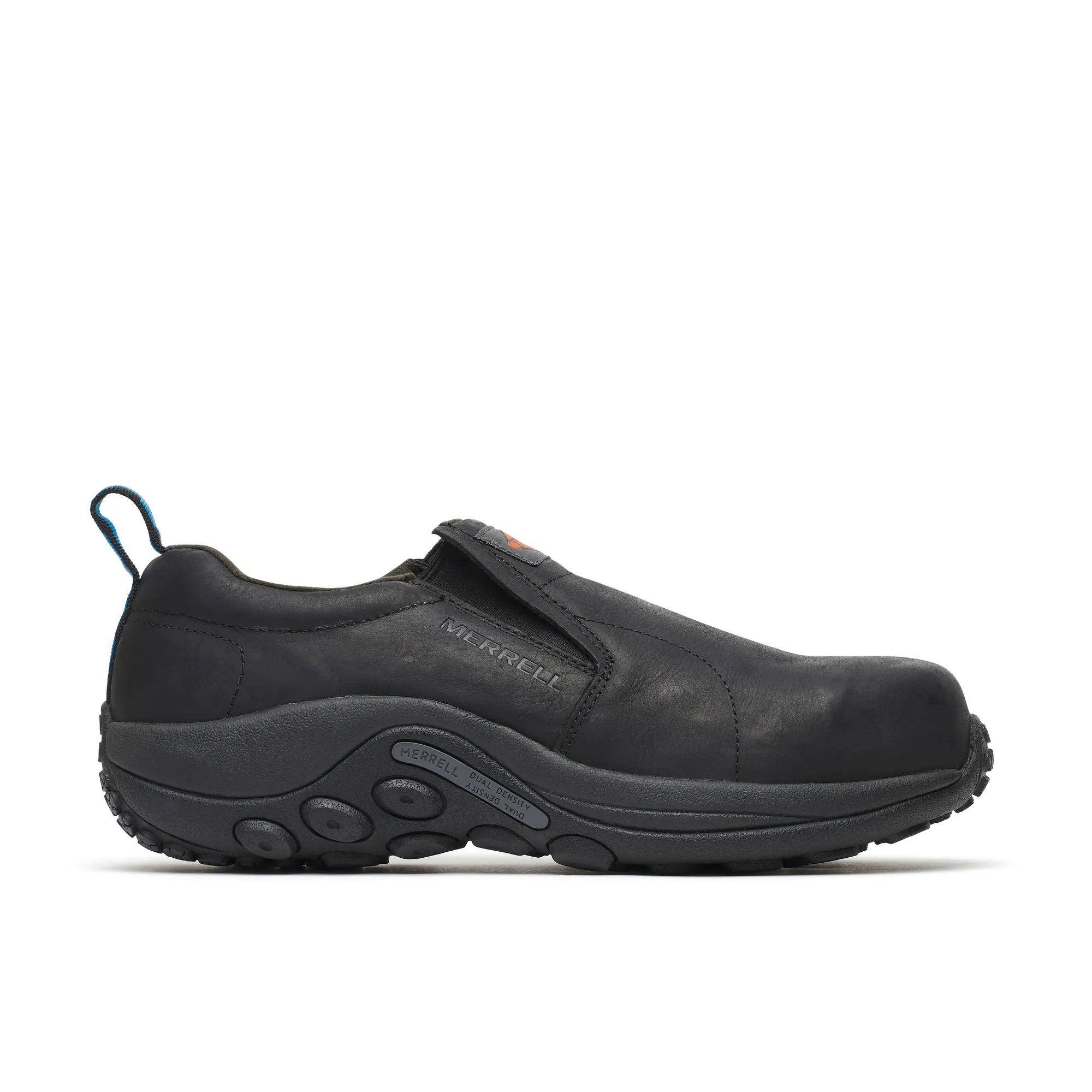 Jungle Moc Leather Comp Toe Work Shoe, Black, dynamic 1