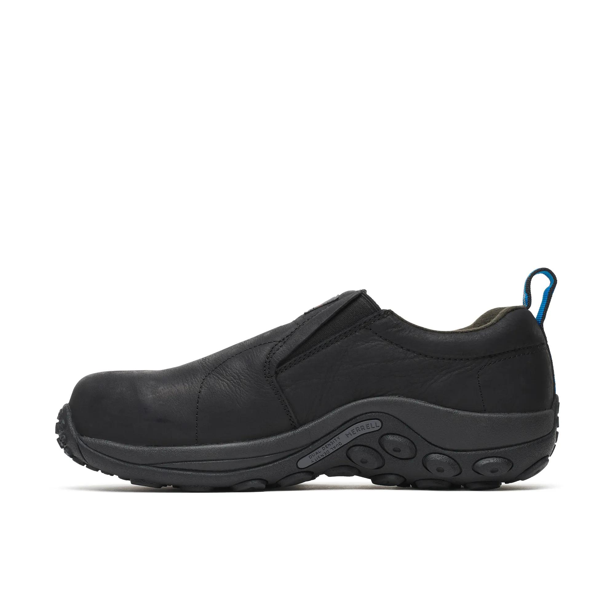 Jungle Moc Leather Comp Toe Work Shoe, Black, dynamic 3