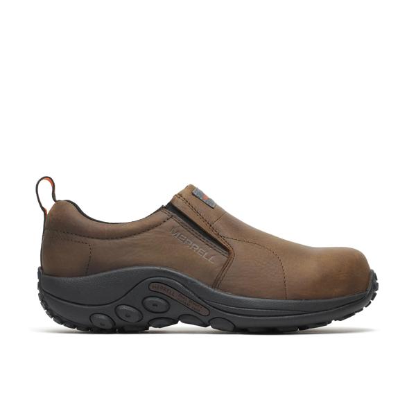 Jungle Moc Leather Comp Toe Work Shoe Wide Width, Espresso, dynamic