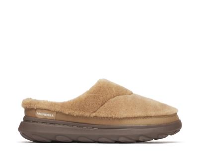 Merrell Hut Moc 2 Slide Cozy, Beaver