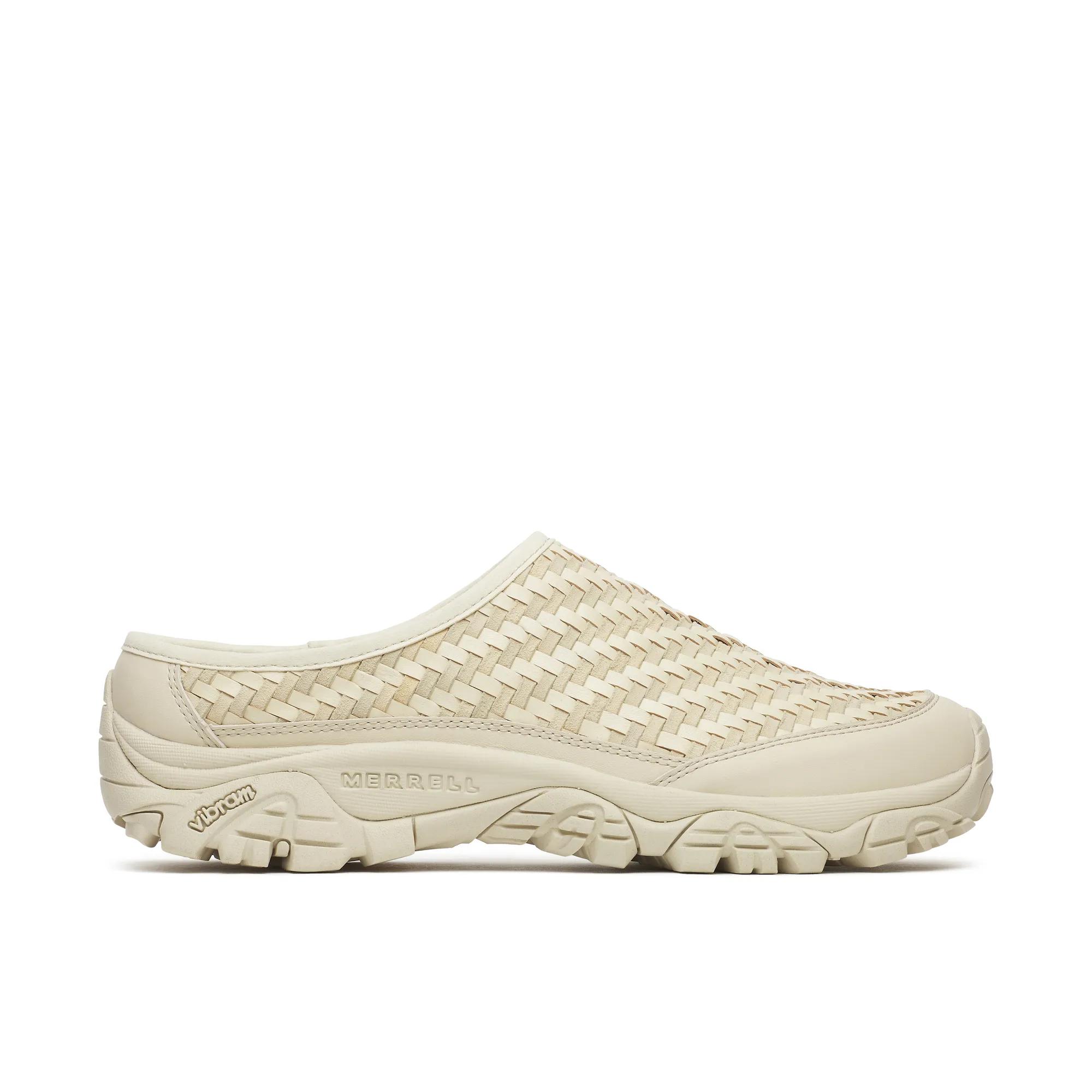 Moab 2 Slide Leather Woven 1TRL, Stucco, dynamic 1
