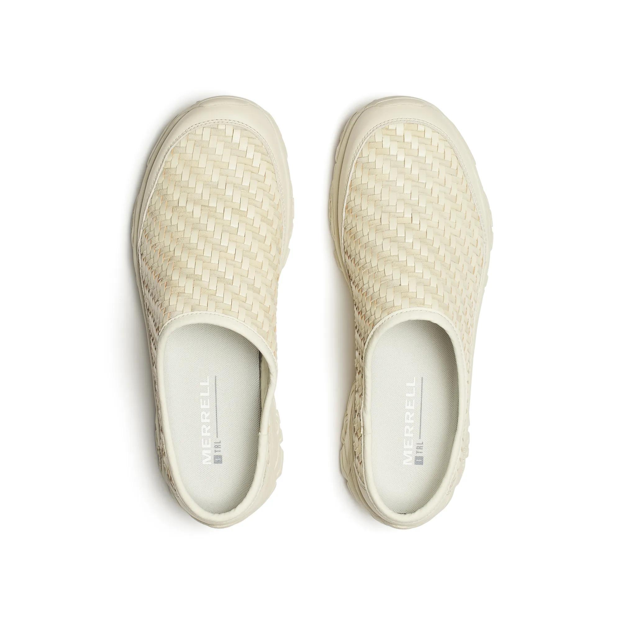 Moab 2 Slide Leather Woven 1TRL, Stucco, dynamic 3
