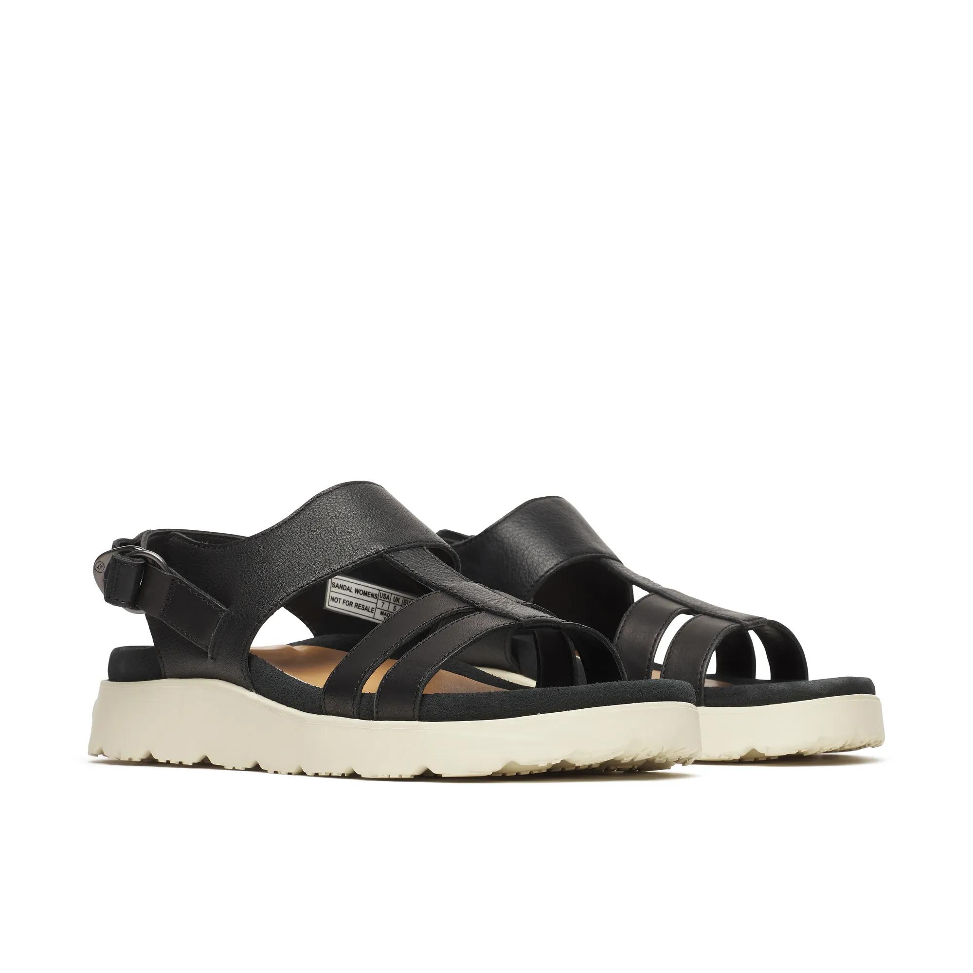 Fleur Leather Backstrap, Black, dynamic 2