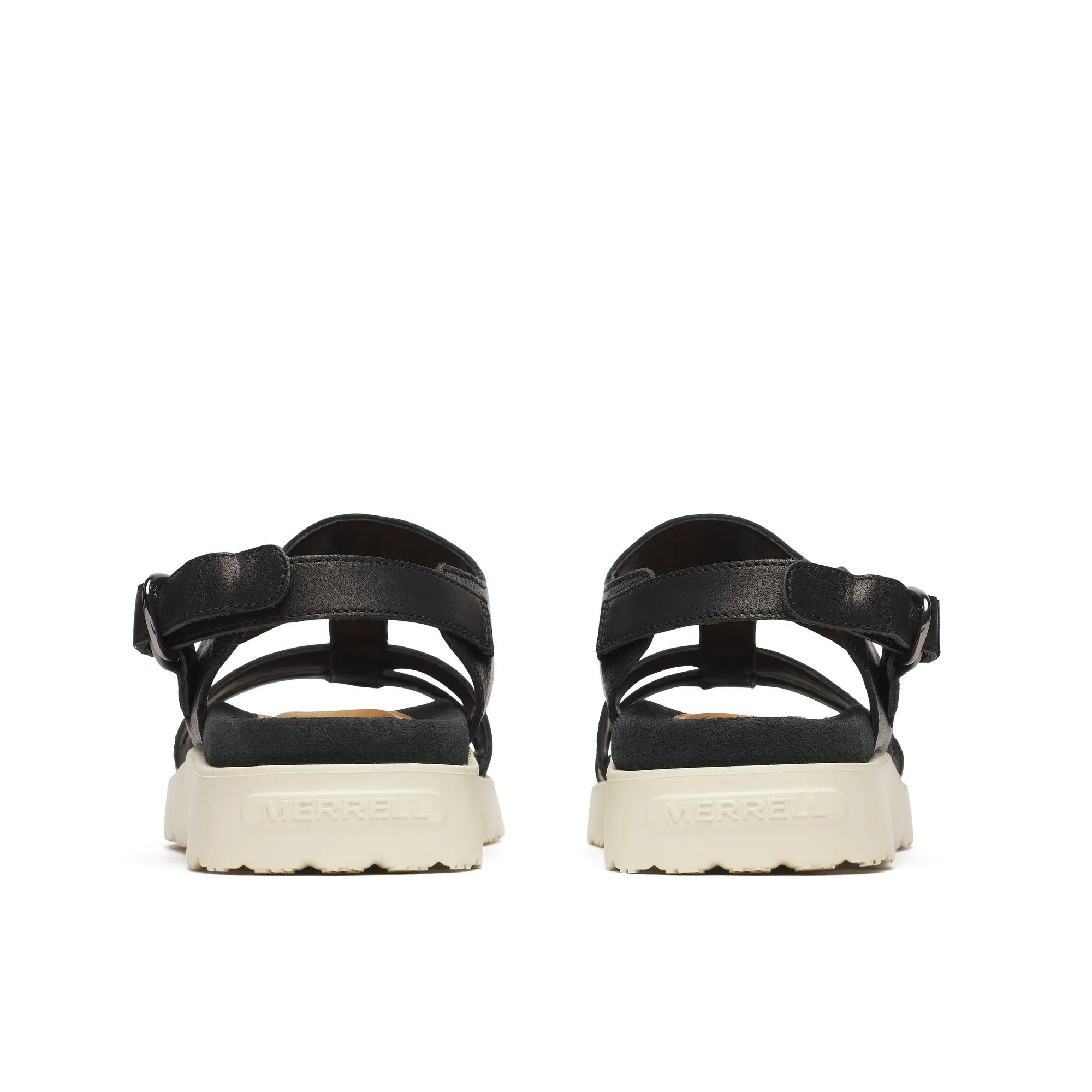 Fleur Leather Backstrap, Black, dynamic 4