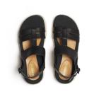 Fleur Leather Backstrap, Black, dynamic 3