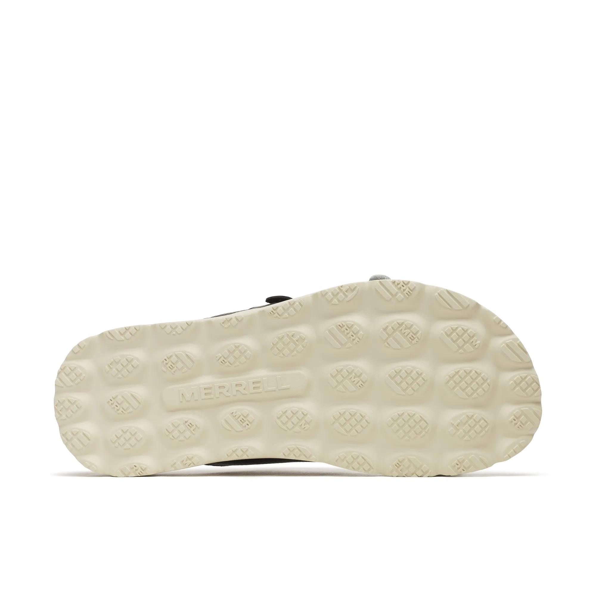 Fleur Leather Slide, Black/Stucco, dynamic 6