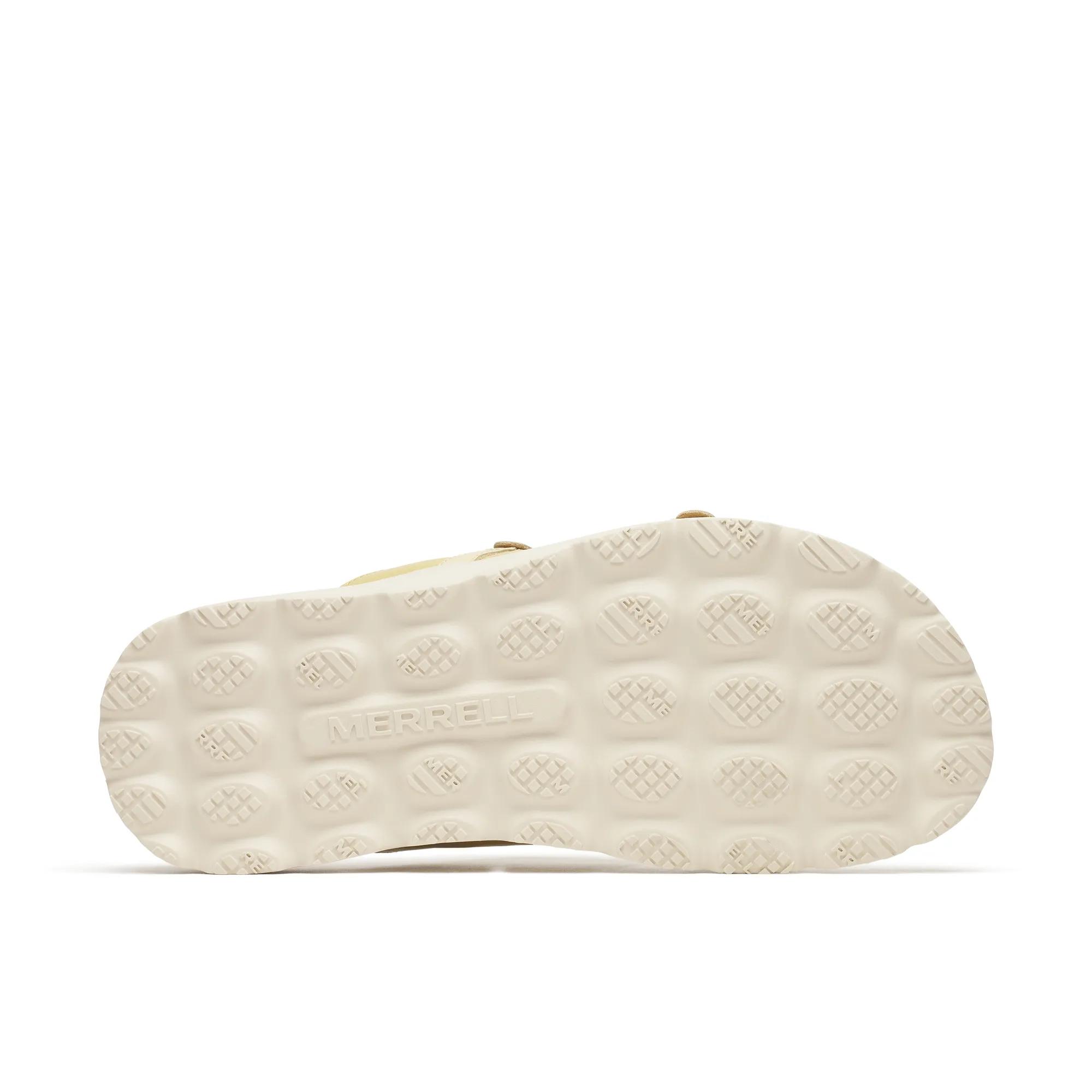 Fleur Leather Slide, Caramel/Almond, dynamic 7
