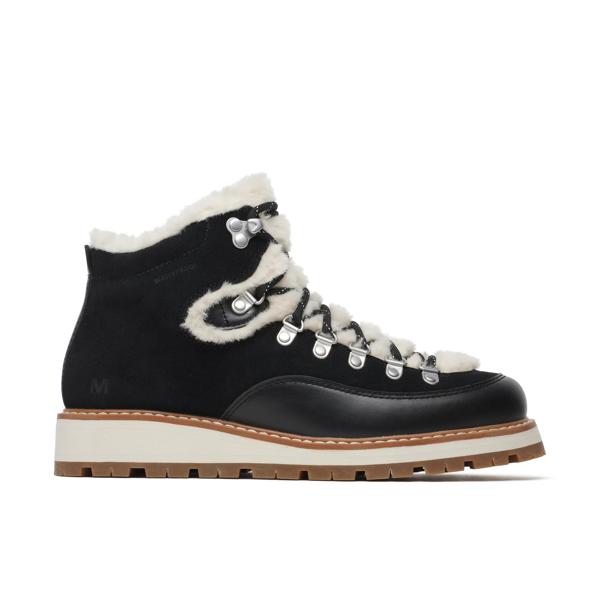 Sugarloaf Mid Lace Cozy Waterproof, Black, dynamic