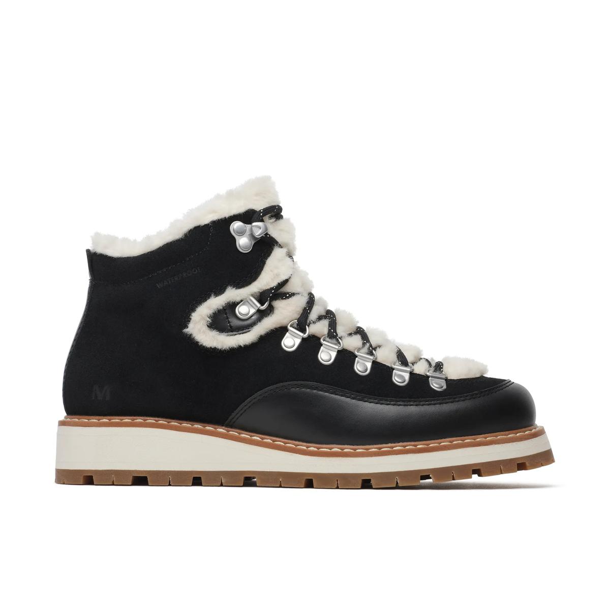 Sugarloaf Mid Lace Cozy Waterproof, Black, dynamic 1