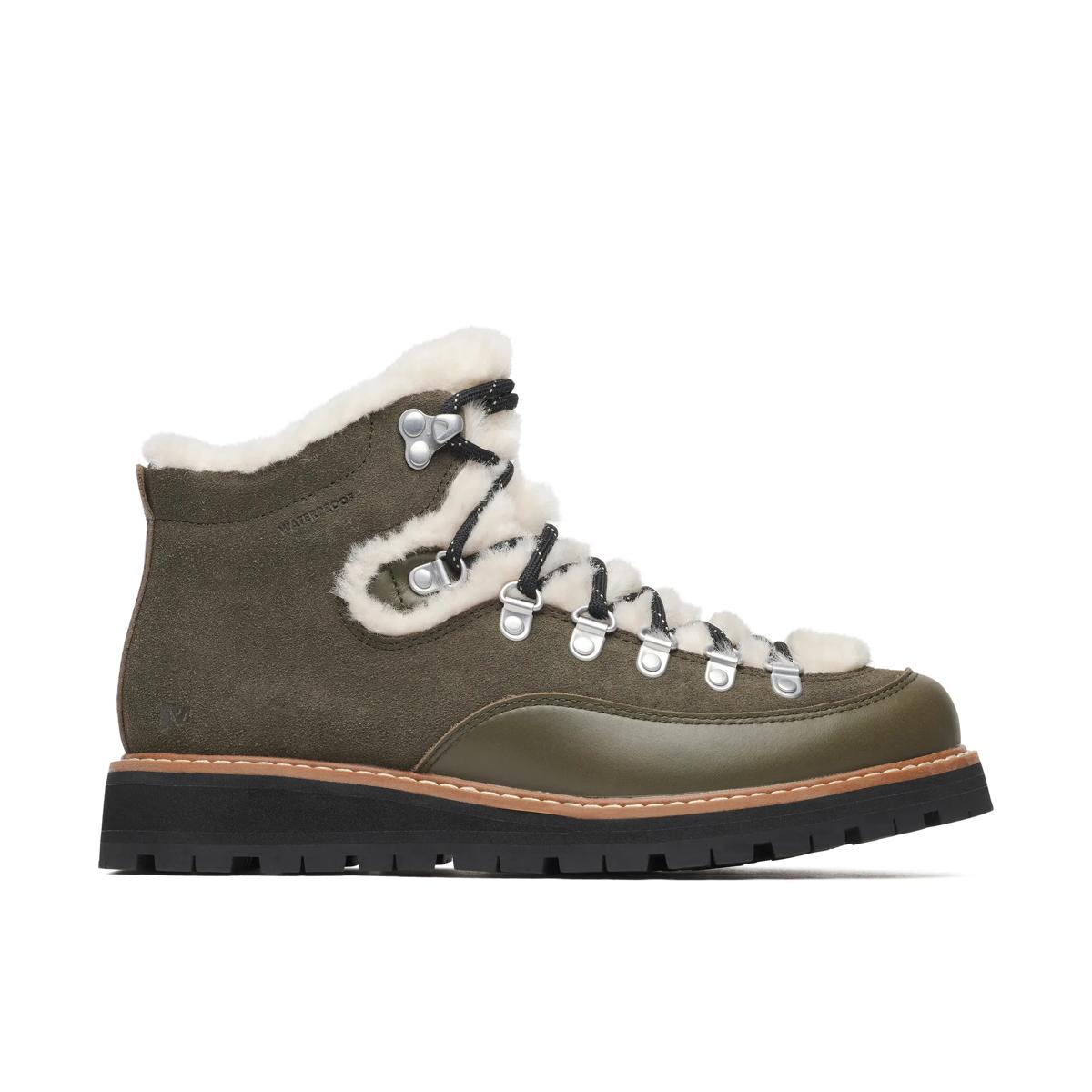 Sugarloaf Mid Lace Cozy Waterproof, Dark Moss, dynamic 1