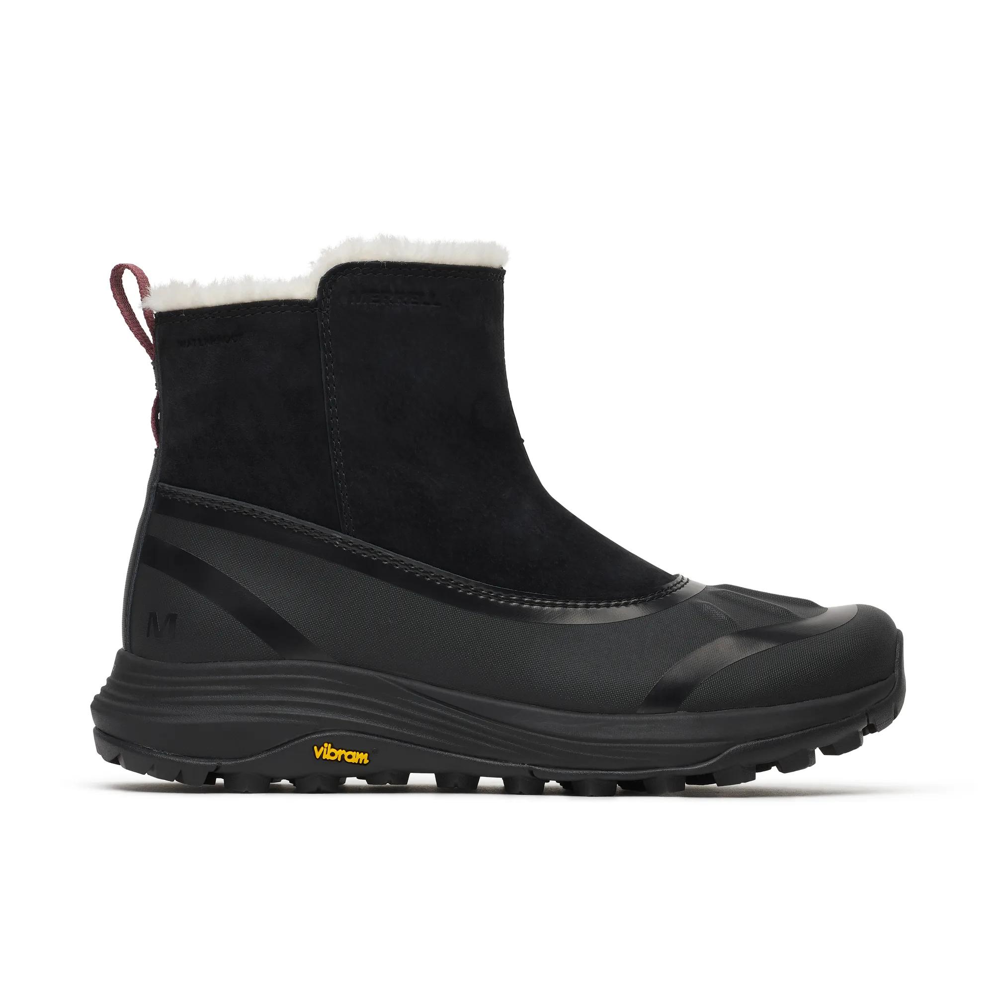 Merrell | Women's Siren 4 Thermo Pull-On Waterproof Boots, Black, Size 9