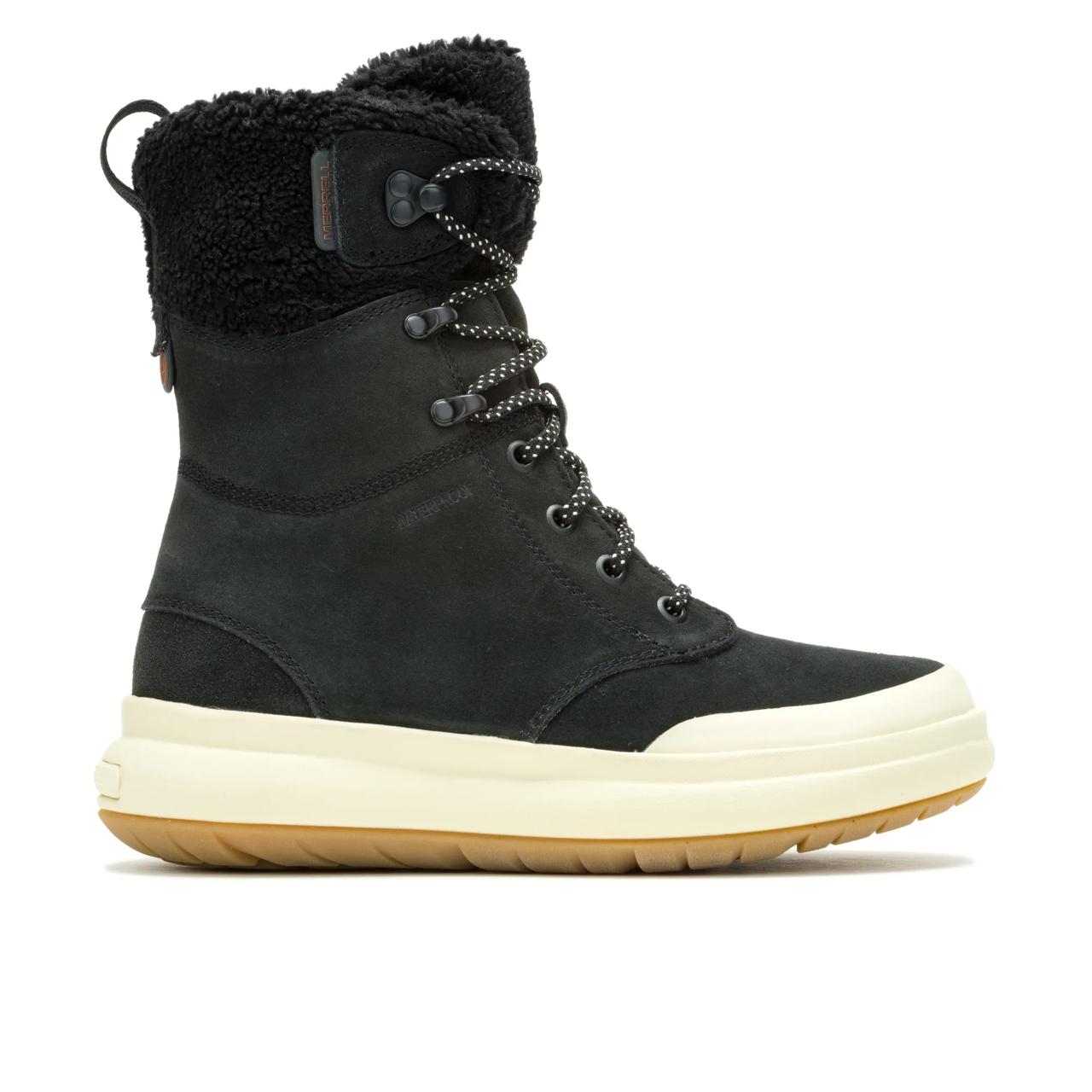 たろー　レディース　BLK M Women Marquette Thermo Tall Zip Waterproof - Boots | Merrell
