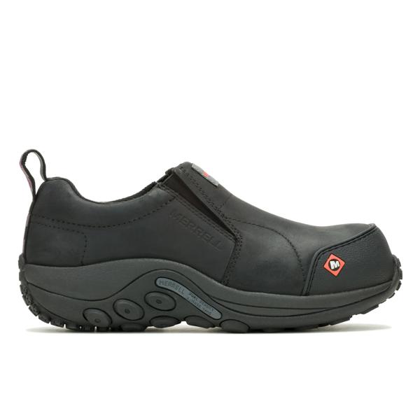 Jungle Moc Leather Comp Toe CSA Work Shoe, Black, dynamic