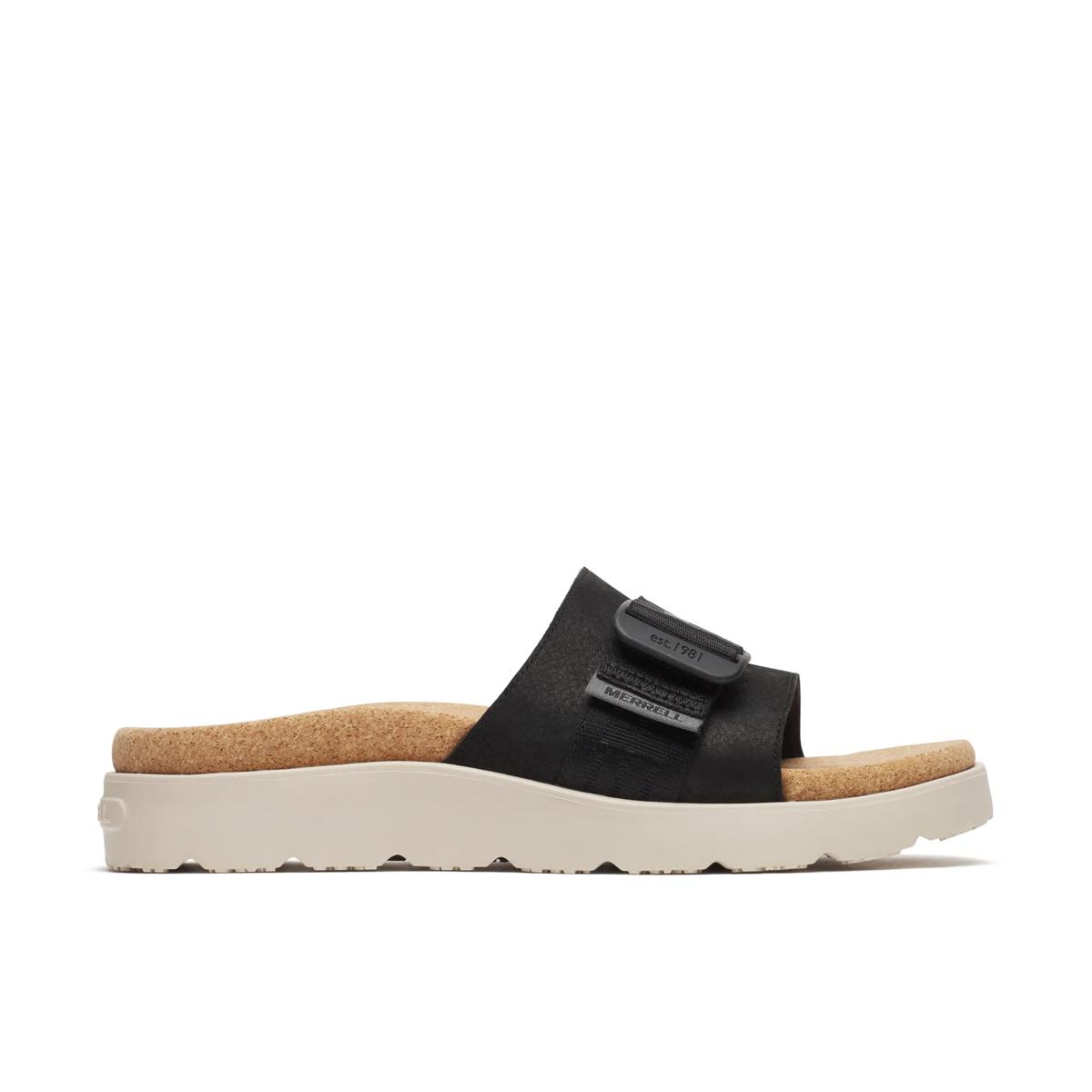 Fleur Slide, Black, dynamic 1