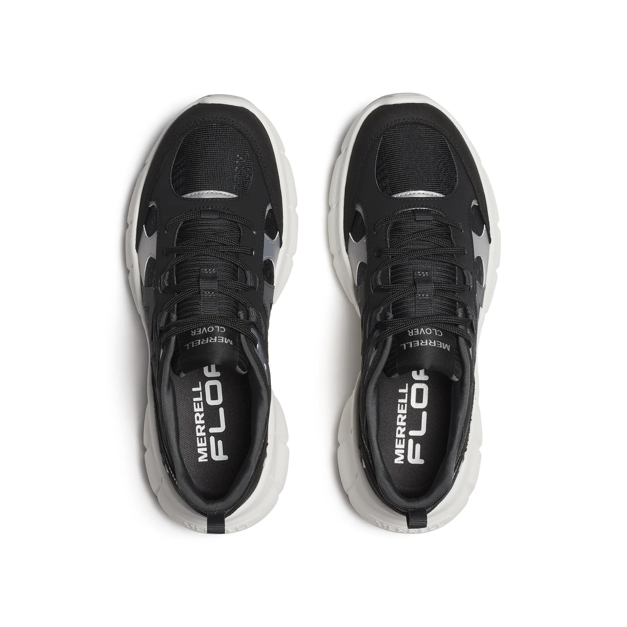 Clover Tech Sneaker, Black/White, dynamic 3