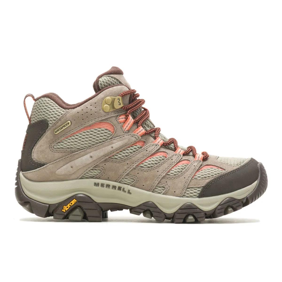 Moab 3 Mid Waterproof Wide Width, Bungee Cord, dynamic 1