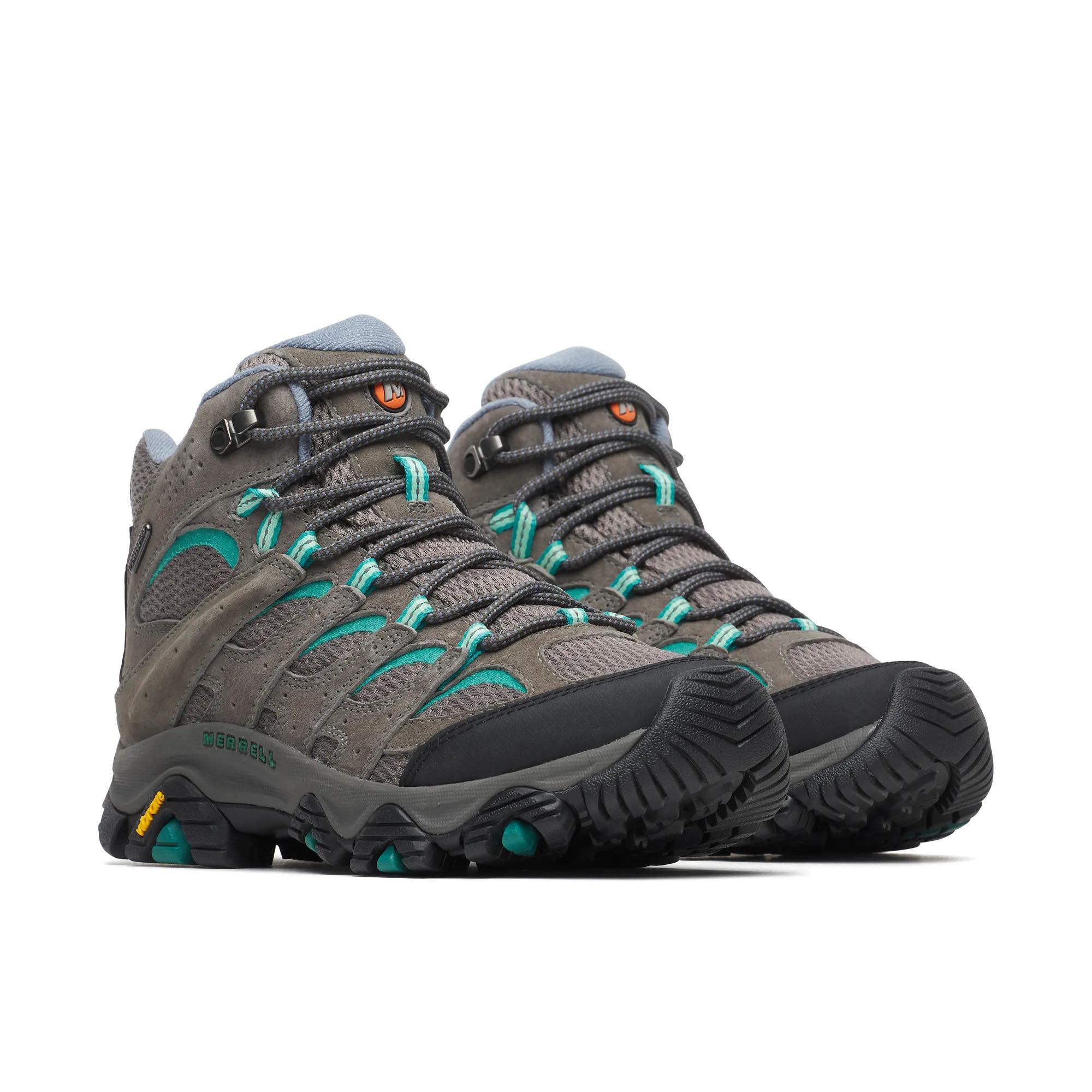 Moab 3 Mid Waterproof Wide Width, Granite/Marine, dynamic 2