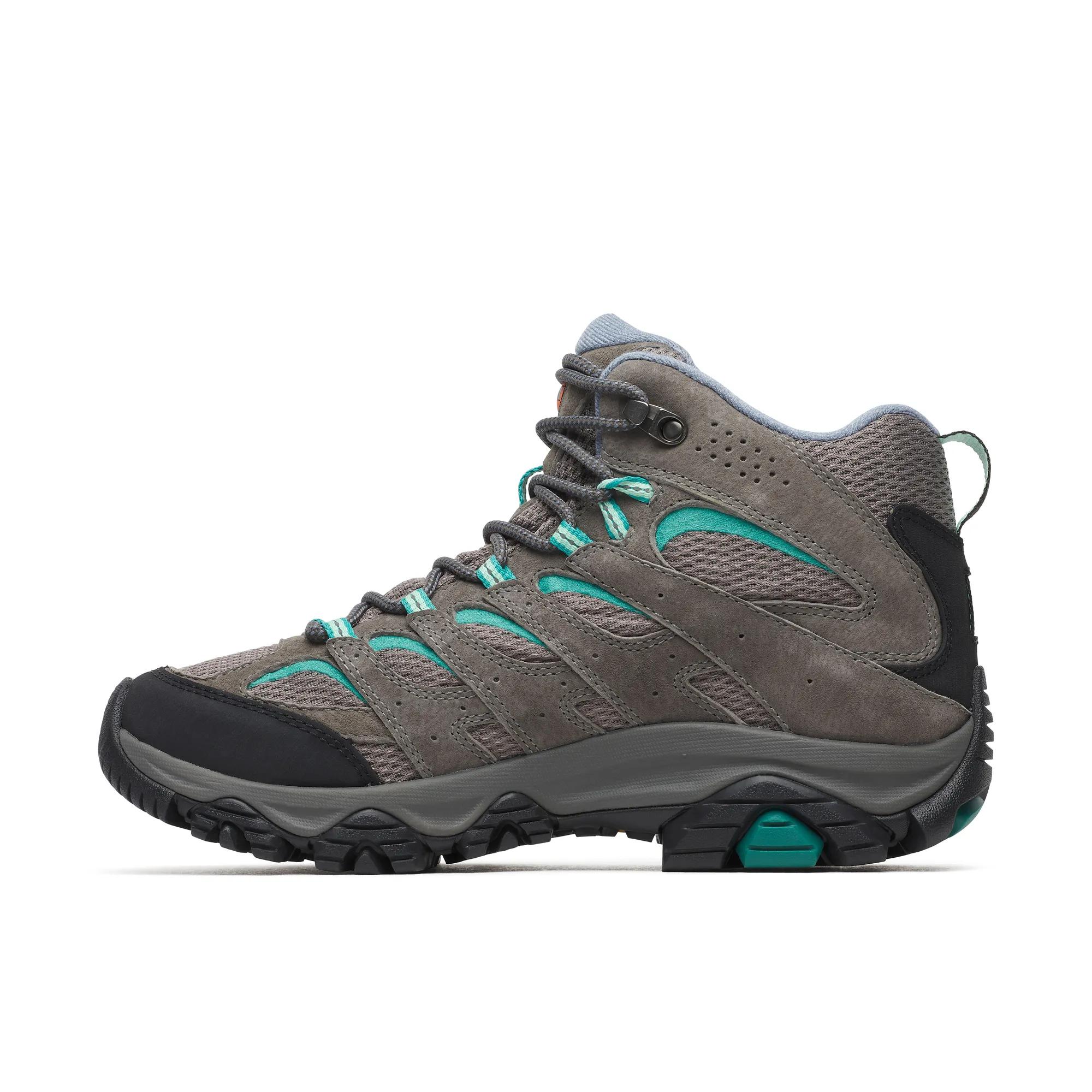 Moab 3 Mid Waterproof Wide Width, Granite/Marine, dynamic 5