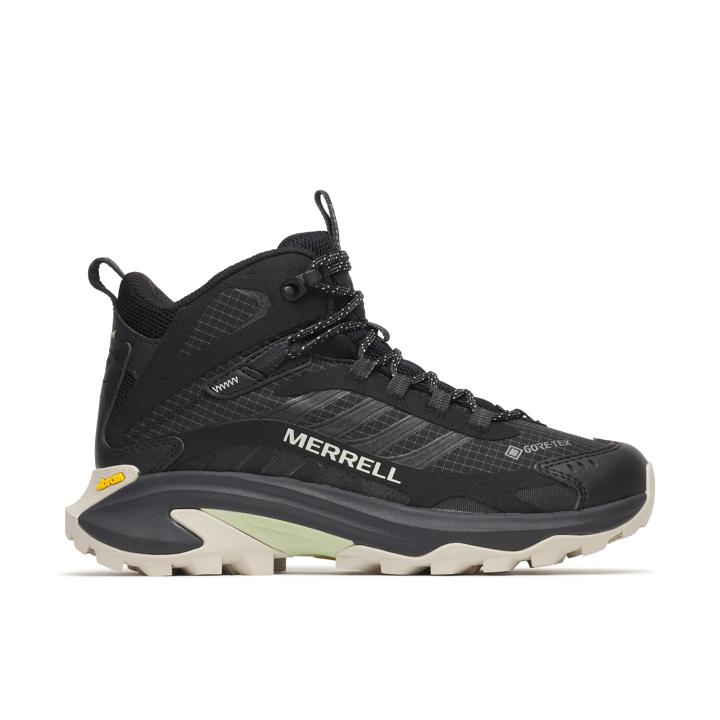 Moab Speed 2 Mid GORE-TEX&reg; Wide Width, Black, dynamic