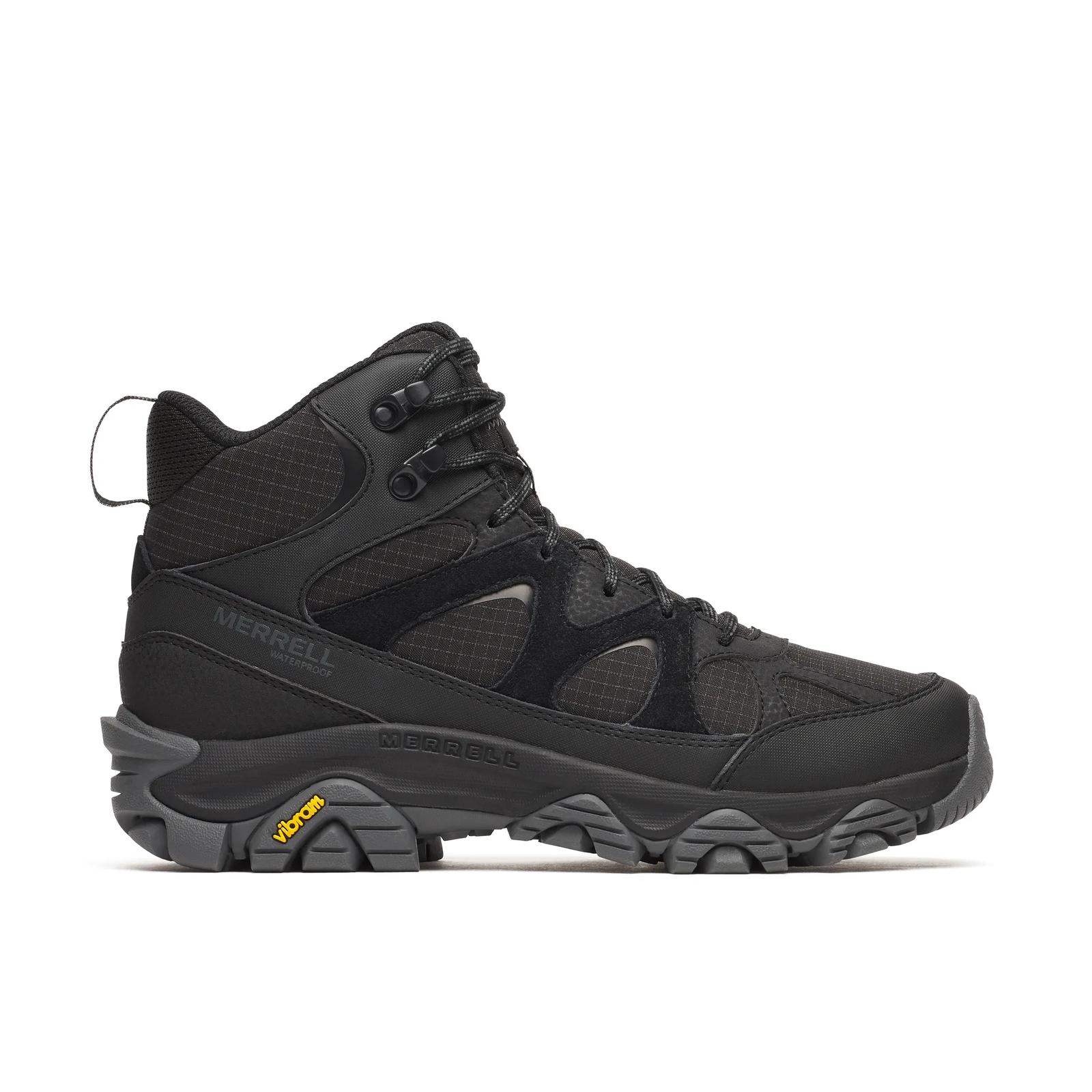 Женские ботинки Merrell Thermo Snow Grip Mid Waterproof, цвет: Чёрный