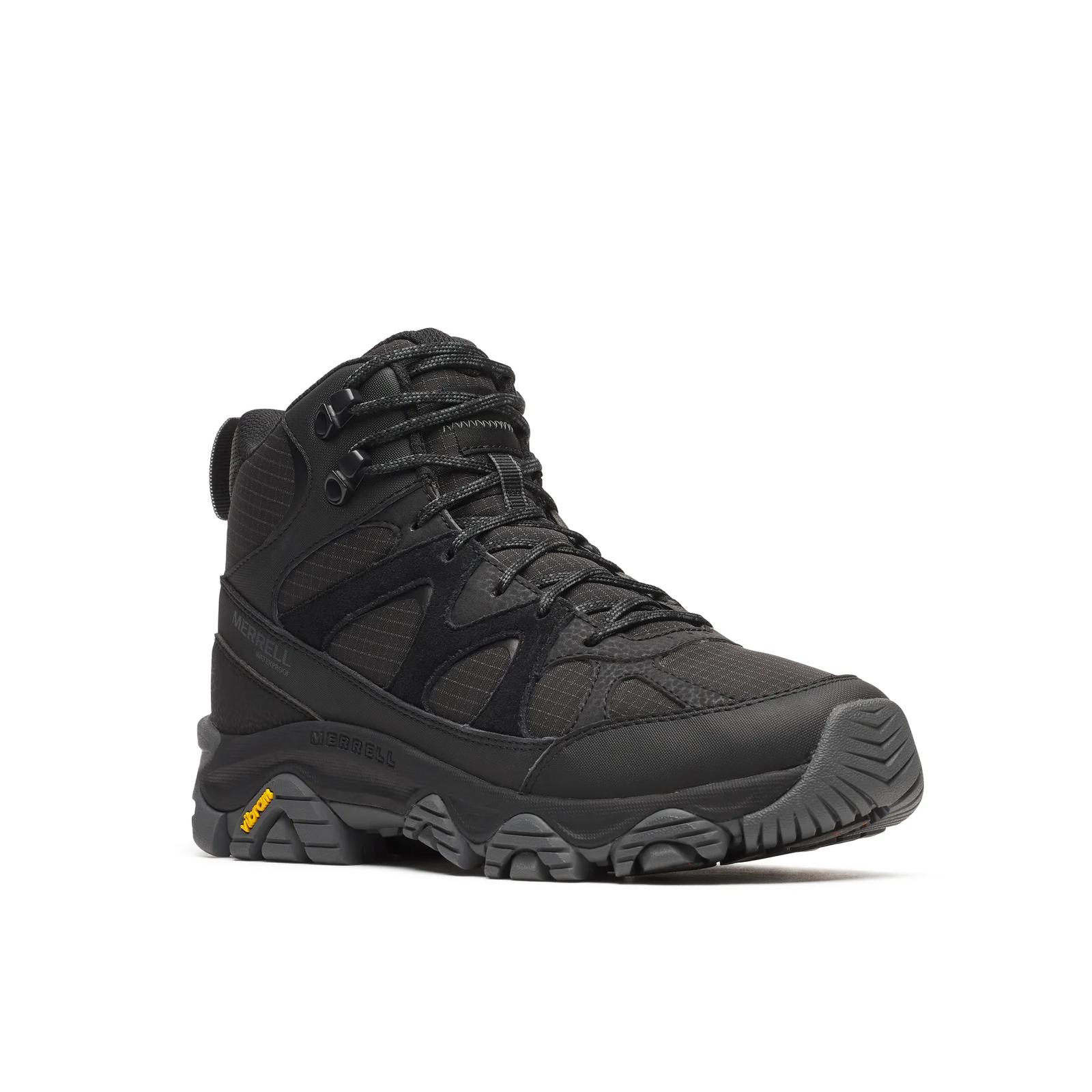 Женские ботинки Merrell Thermo Snow Grip Mid Waterproof, цвет: Чёрный — фото 2