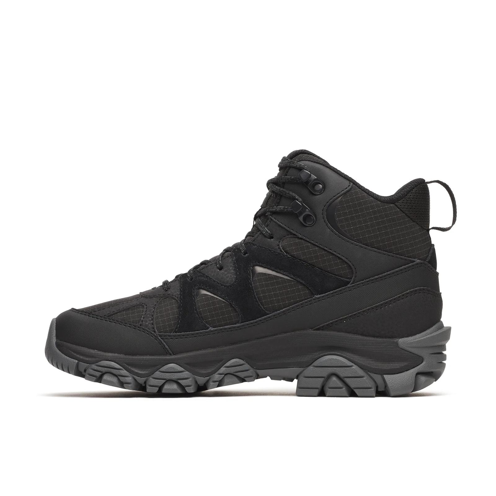 Женские ботинки Merrell Thermo Snow Grip Mid Waterproof, цвет: Чёрный — фото 6