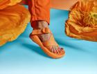 Mega Z/1 Wide-Strap Classic Sandal - Monochrome, Mango Tango, dynamic 3