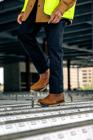 247 10" Welly Steel Toe Work Boot, Dark Brown, dynamic 2